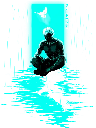 Like Tears in Rain - bladerunner, roy, futuristic, neon cyberpunkers, doandroidsdreamofelectricsheep, android