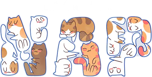 Let's have a little nap... - cats, katzen, niedlich, schlafen, napping, nickerchen