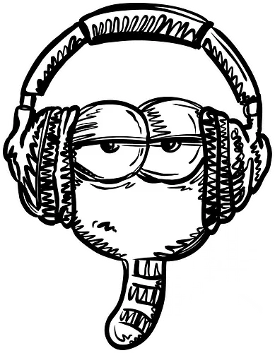 Music Dieter - Zeichnungen, Kplx, Dieter, Musik, Kopfhörer, Wurm, Comics Music Dieter - Zeichnungen, Kplx, Dieter, Musik, Kopfhörer, Wurm, Comics
