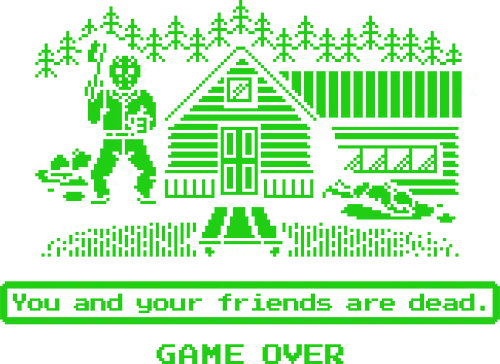 You and your friends are dead - pixel, horror, friday, slashin, terror, gore, 80s, jason You and your friends are dead - pixel, horror, friday, slashin, terror, gore, 80s, jason