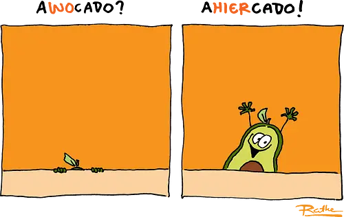 RUTHE - AWOCADO - comic, Ruthe, avocado RUTHE - AWOCADO - comic, Ruthe, avocado