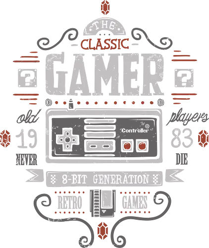 Classic gamer - games, gaming, videogames, retrogaming, classic games