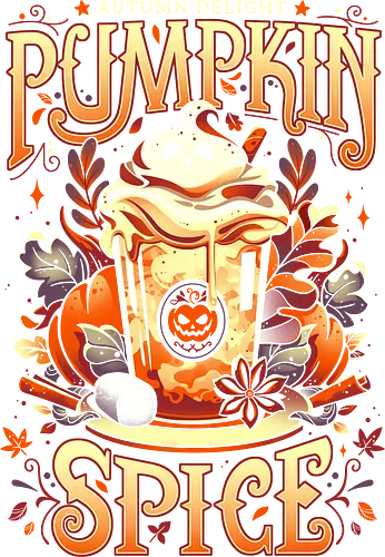 Ghostly Pumpkin Spice - halloween, ghost, geist, kürbis, autumn, herbst, PSL, Pumpkin Spice